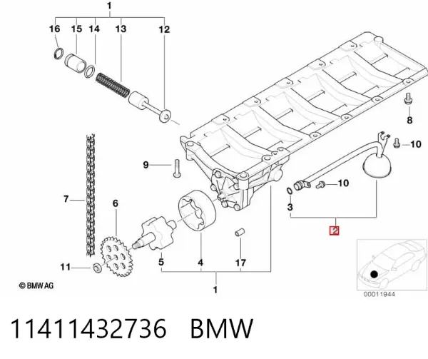  11411432736 BMW
