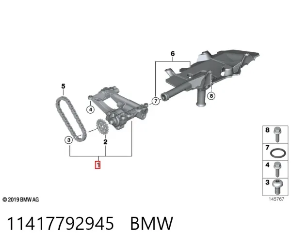 Масляний насос BMW X6 E71