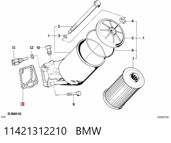 11421312210 BMW