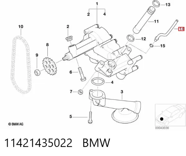  11421435022 BMW