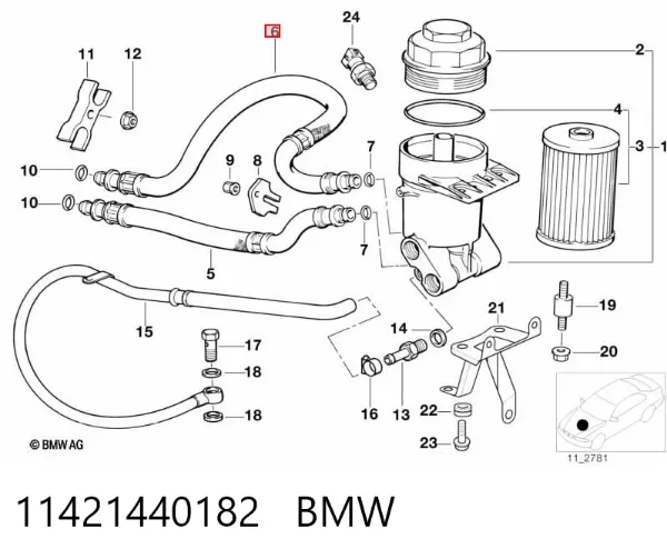  11421440182 BMW
