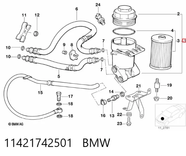  11421742501 BMW