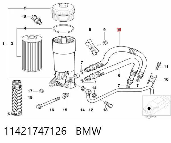  11421747126 BMW