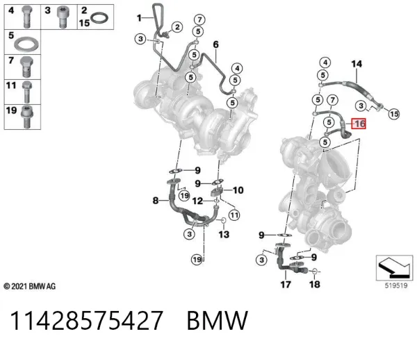  11428575427 BMW
