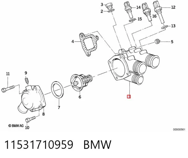  11531710959 BMW