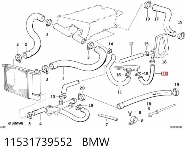  11531739552 BMW