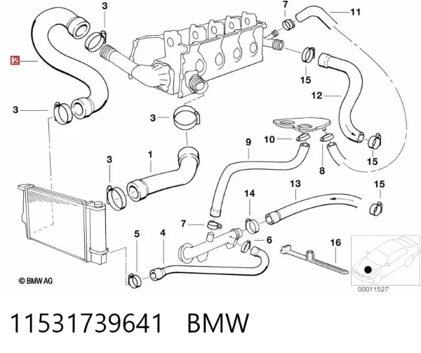  11531739641 BMW