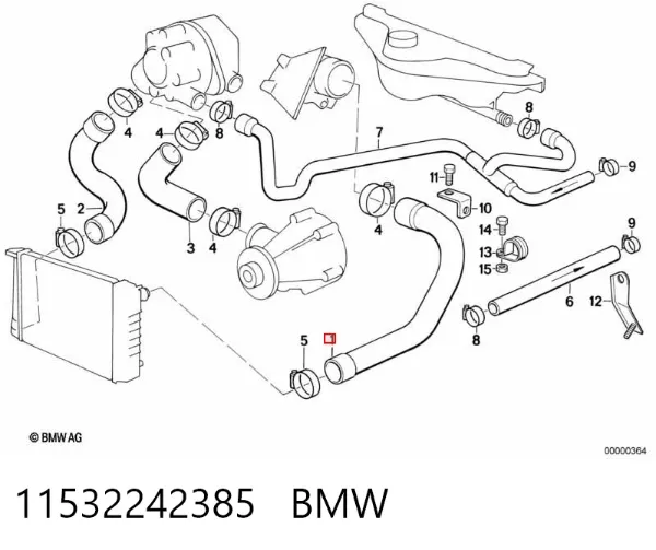 Помпа 11532242385 BMW