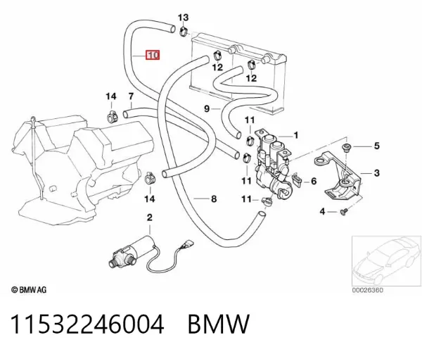  11532246004 BMW