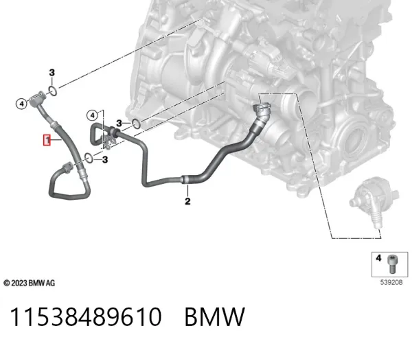  11538489610 BMW
