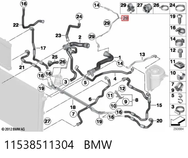  11538511304 BMW