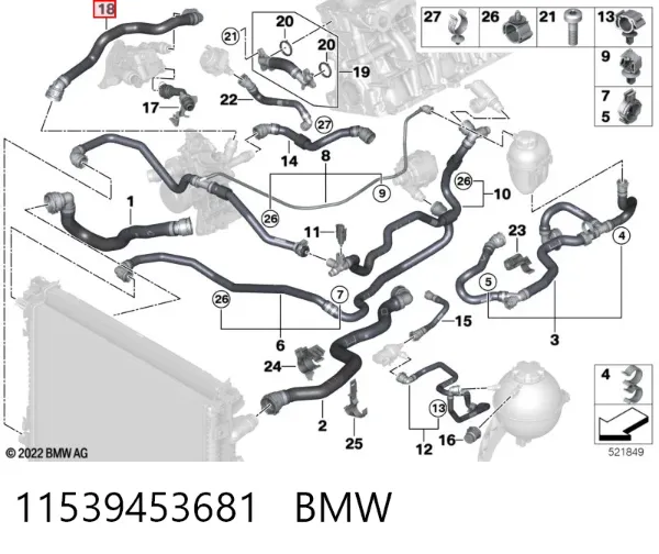  11539453681 BMW