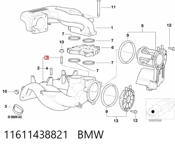  11611438821 BMW