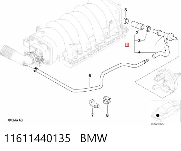  11611440135 BMW