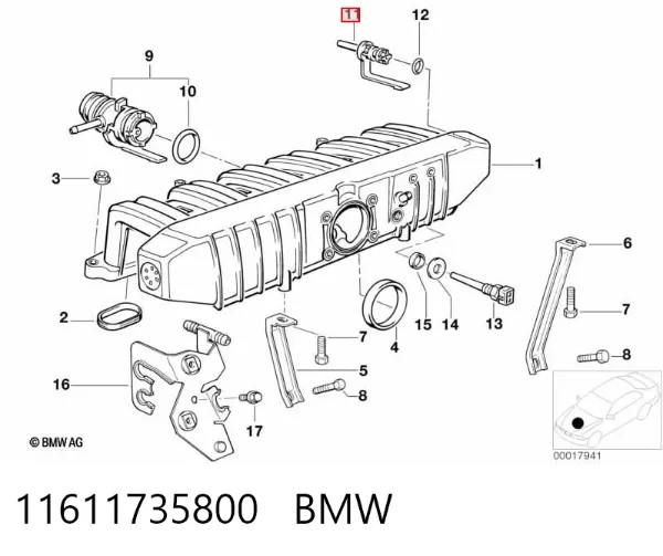  11611735800 BMW