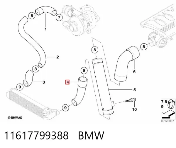 Турбіна 11617799388 BMW