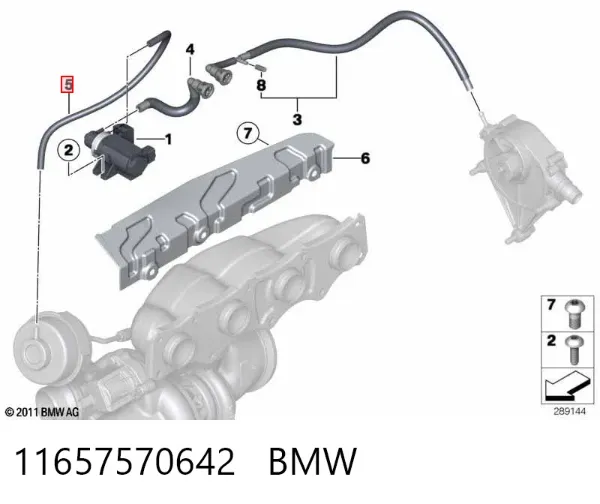  11657570642 BMW