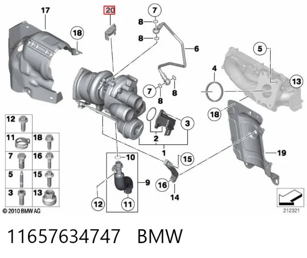  11657634747 BMW