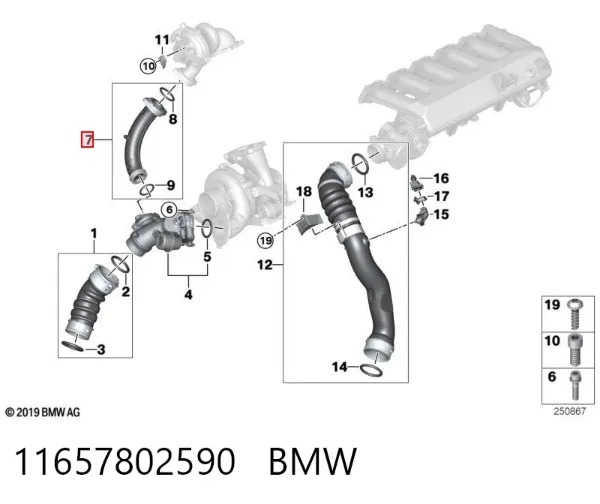  11657802590 BMW