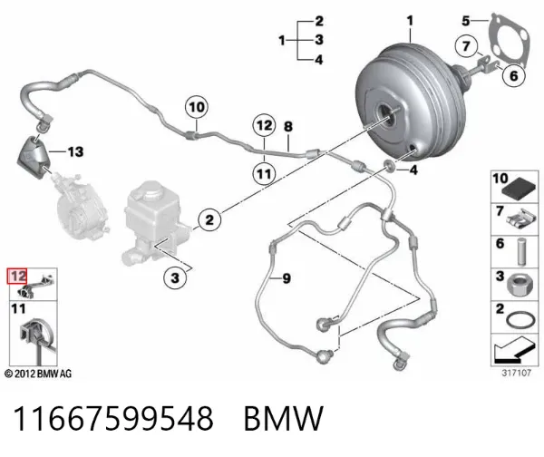  11667599548 BMW