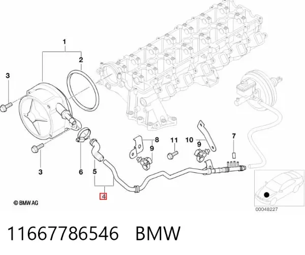 Турбіна 11667786546 BMW