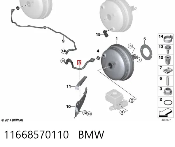  11668570110 BMW