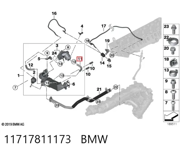  11717811173 BMW