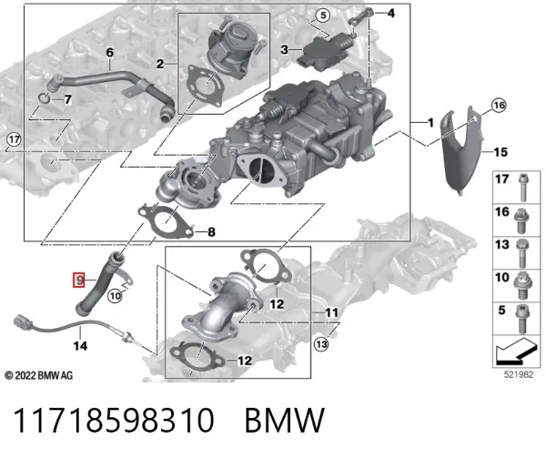  11718598310 BMW