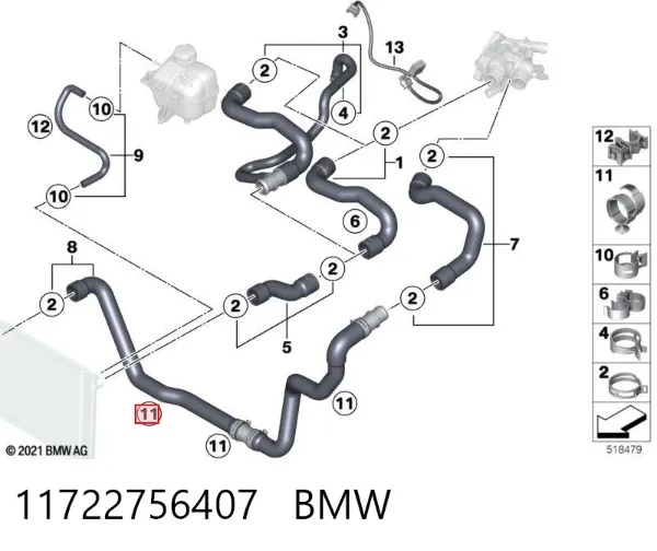  11722756407 BMW