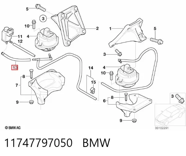  11747797050 BMW
