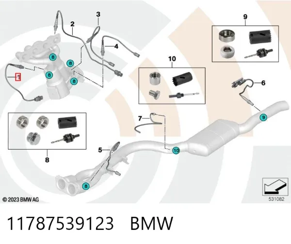 Лямбда-зонд 11787539123 BMW