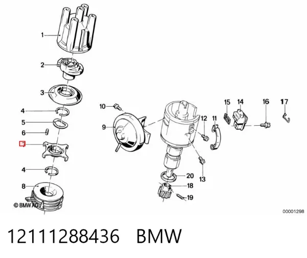 Датчик Холла BMW 3 E30