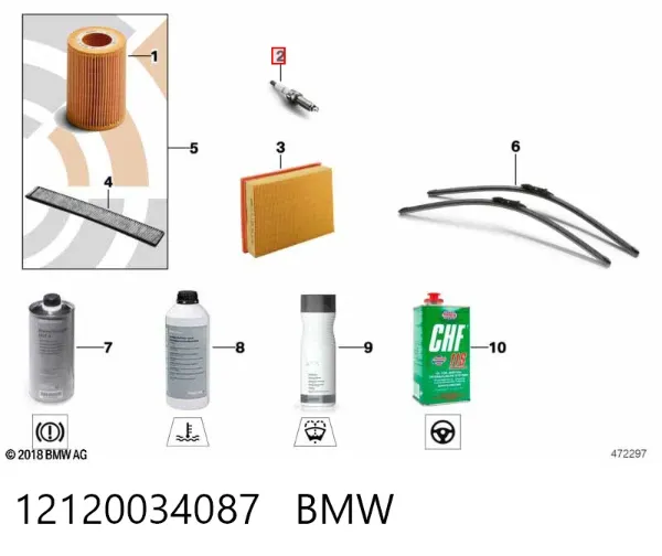 Свічки запалювання BMW 3 E90