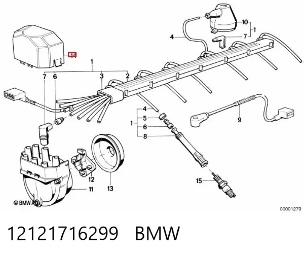  12121716299 BMW
