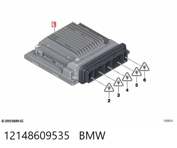 Електронний блок керування двигуном 12148609535 BMW