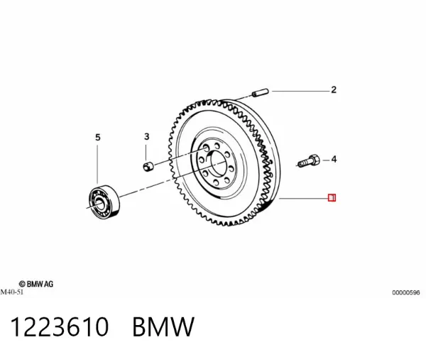 Маховик 1223610 BMW
