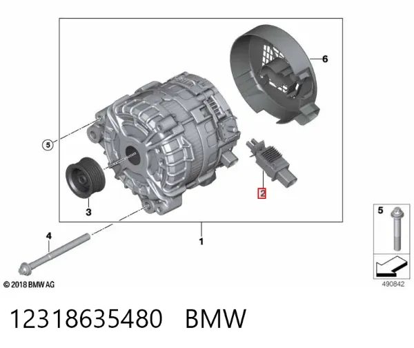  12318635480 BMW