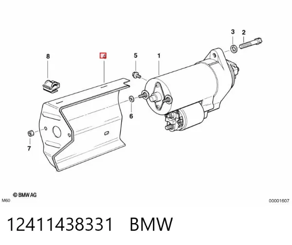  12411438331 BMW