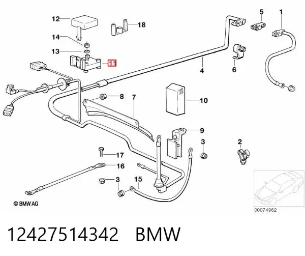  12427514342 BMW