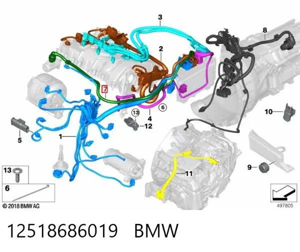  12518686019 BMW
