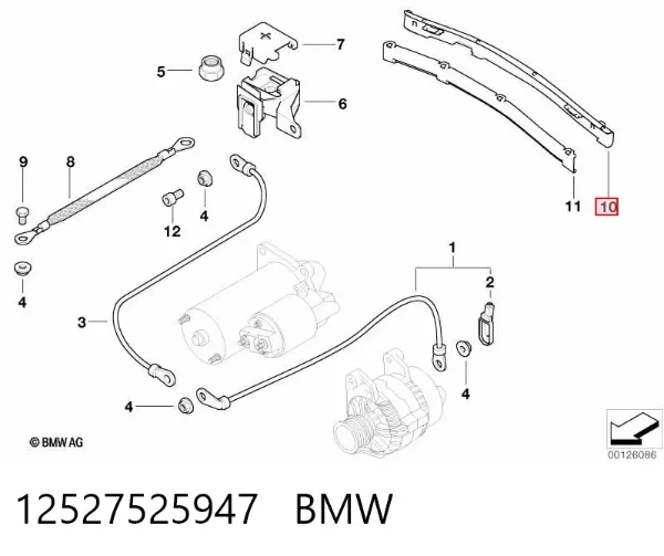  12527525947 BMW