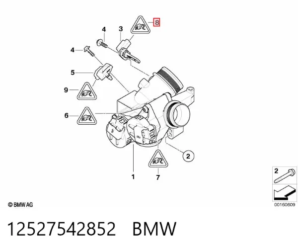  12527542852 BMW