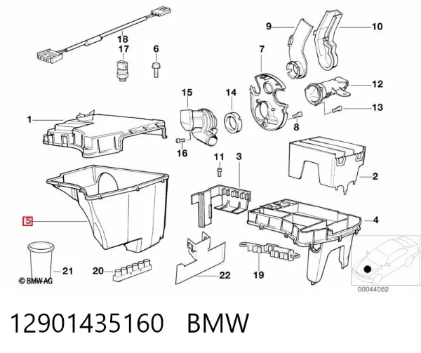 12901435160 BMW