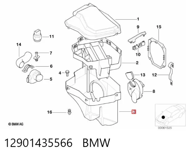  12901435566 BMW