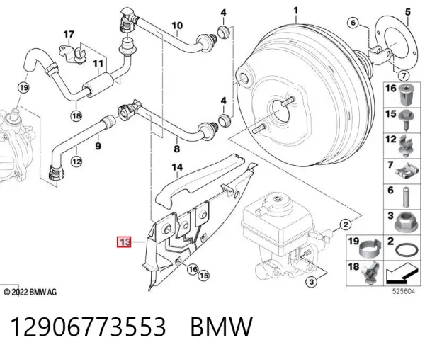  12906773553 BMW