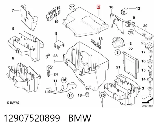  12907520899 BMW