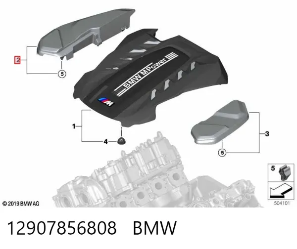  12907856808 BMW