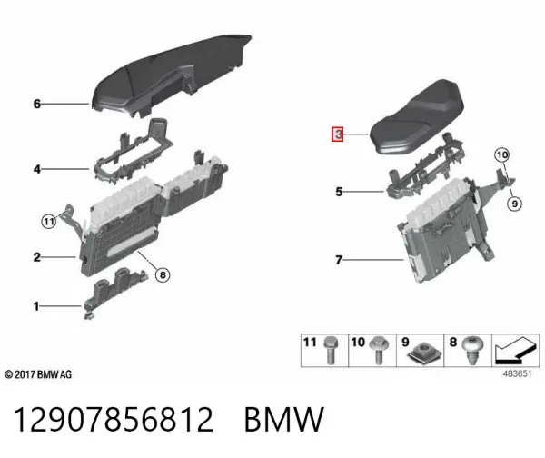  12907856812 BMW