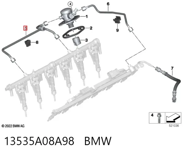  13535A08A98 BMW