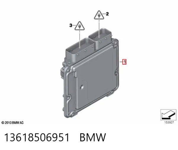 Електронний блок керування двигуном 13618506951 BMW